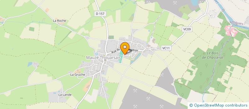 localisation de l'entreprise MONSIEUR JEAN-FRANCOIS JOUNEAU  THOUARS