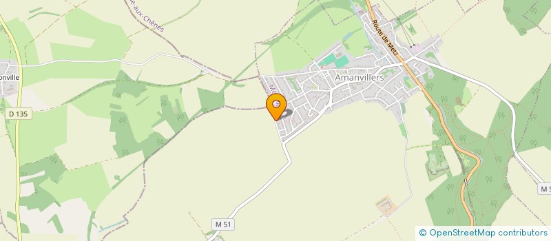 localisation de l'entreprise MONSIEUR JEAN-FRANCOIS JOURDAIN  AMANVILLERS