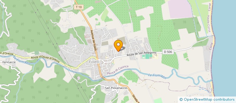 localisation de l'entreprise MONSIEUR JEAN-FRANCOIS JOUVE  PENTA-DI-CASINCA