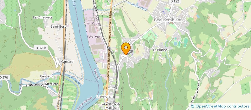 localisation de l'entreprise MONSIEUR JEAN FRANCOIS KAPIS  LAVEYRON