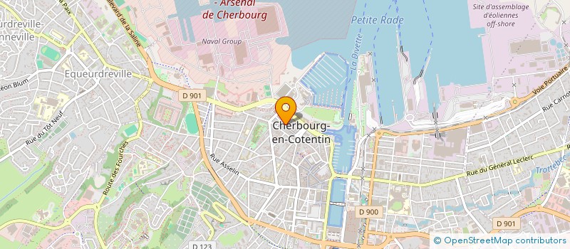 localisation de l'entreprise MONSIEUR JEAN-FRANCOIS KELHETTER à CHERBOURG-EN-COTENTIN