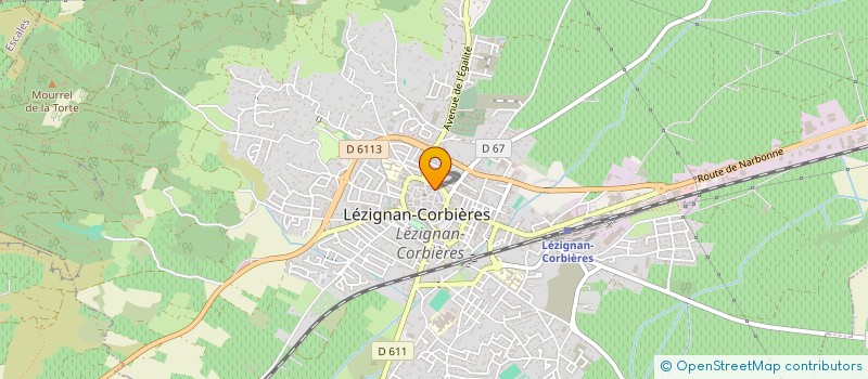 localisation de l'entreprise MONSIEUR JEAN FRANCOIS LABARLAS à LEZIGNAN-CORBIERES
