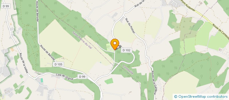 localisation de l'entreprise MONSIEUR JEAN-FRANCOIS LACCHIN  CONTEVILLE