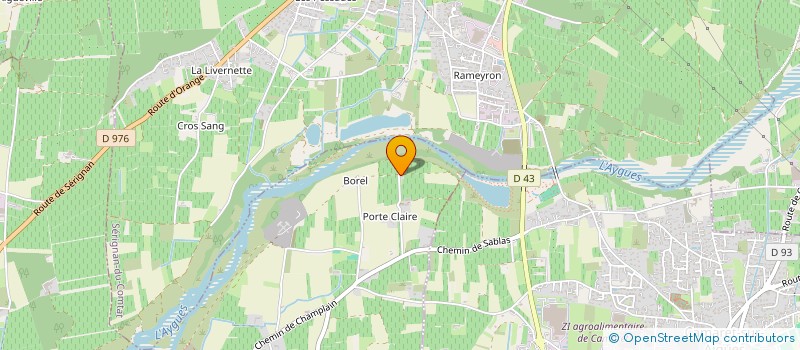 localisation de l'entreprise MONSIEUR JEAN-FRANCOIS LAGET  ORANGE