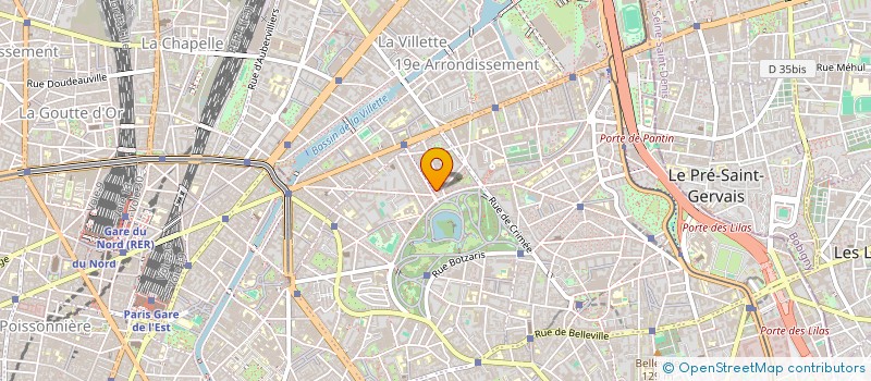 localisation de l'entreprise MONSIEUR JEAN-FRANCOIS LAGRENE  PARIS