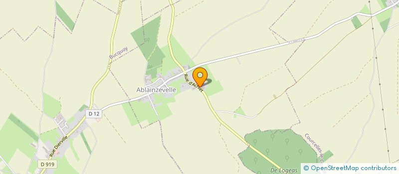 localisation de l'entreprise MONSIEUR JEAN-FRANCOIS LALY  ABLAINZEVELLE