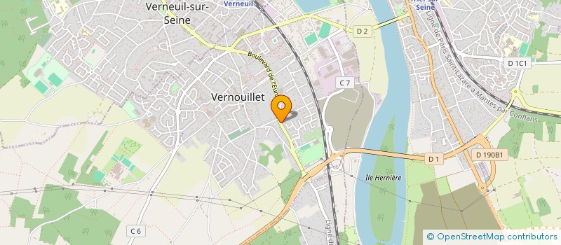 localisation de l'entreprise MONSIEUR JEAN-FRANCOIS LAMBELET à VERNOUILLET
