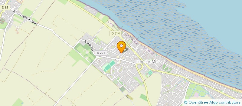 localisation de l'entreprise MONSIEUR JEAN-FRANCOIS LAME  LION-SUR-MER