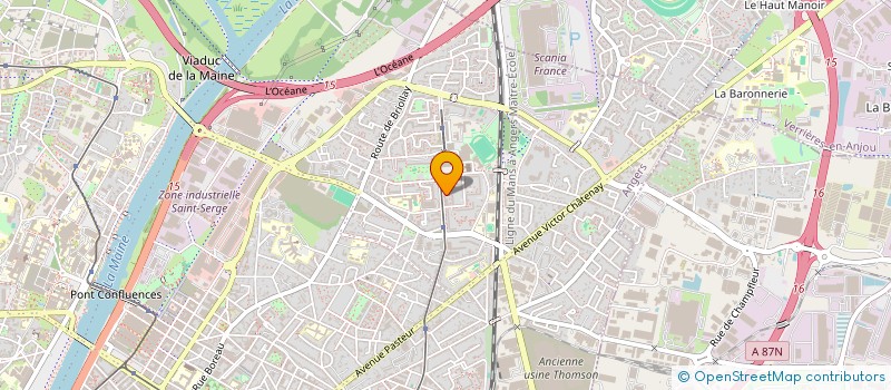 localisation de l'entreprise MONSIEUR JEAN-FRANCOIS LAMY à ANGERS