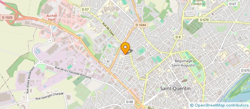 localisation de l'entreprise MONSIEUR JEAN-FRANCOIS LANDON à SAINT-QUENTIN
