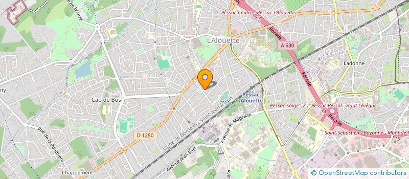 localisation de l'entreprise MONSIEUR JEAN-FRANCOIS LAPLUME à PESSAC