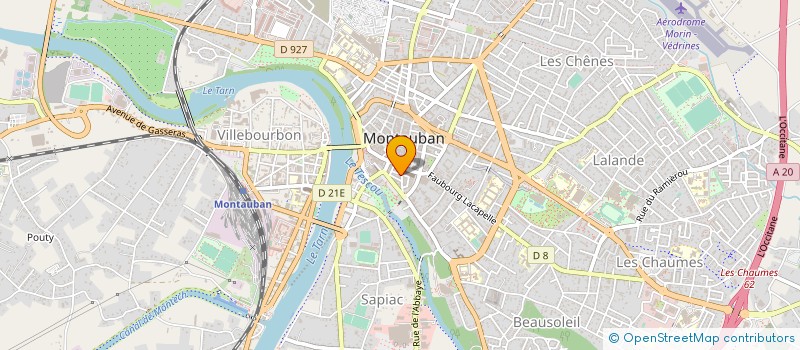 localisation de l'entreprise MONSIEUR JEAN-FRANCOIS LAVERDURE  MONTAUBAN