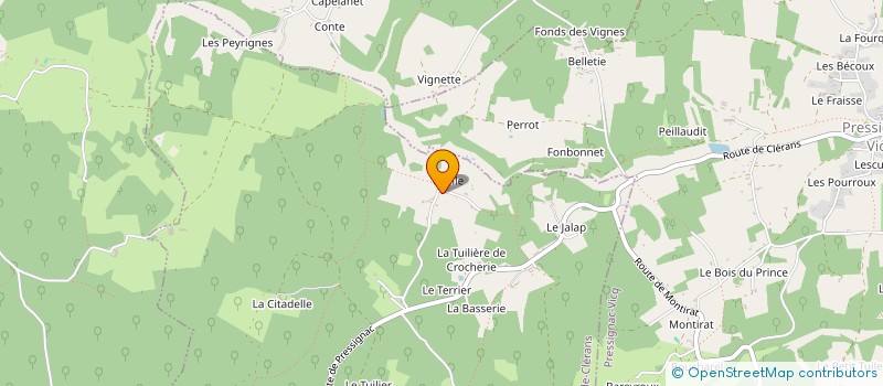 localisation de l'entreprise MONSIEUR JEAN FRANCOIS LAVIGNE  CAUSE-DE-CLERANS