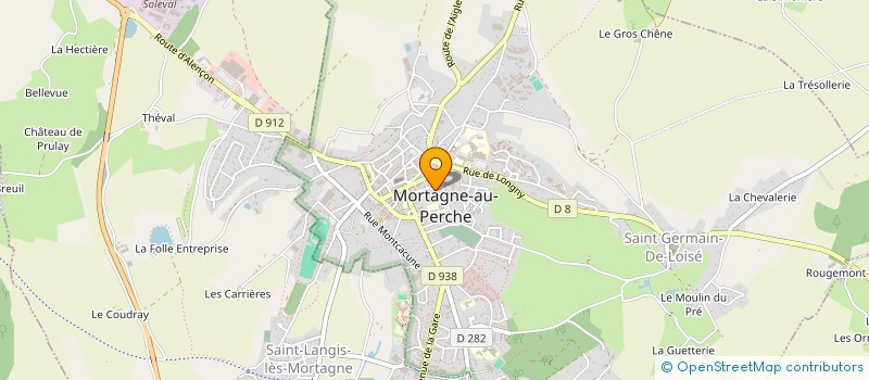 localisation de l'entreprise MONSIEUR JEAN-FRANCOIS LE BOUCHER à MORTAGNE-AU-PERCHE