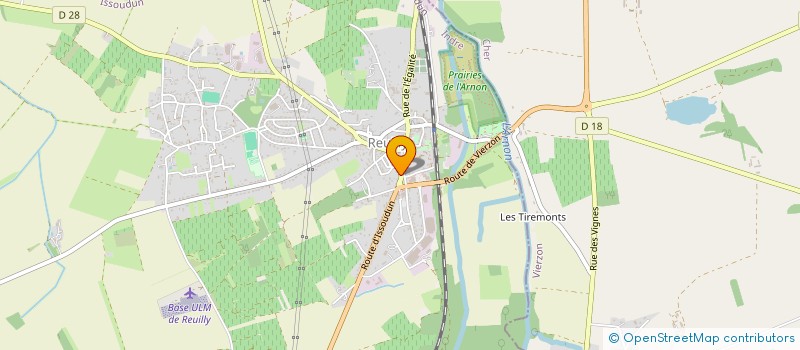 localisation de l'entreprise MONSIEUR JEAN-FRANCOIS LE CALVE  BERRY-BOUY