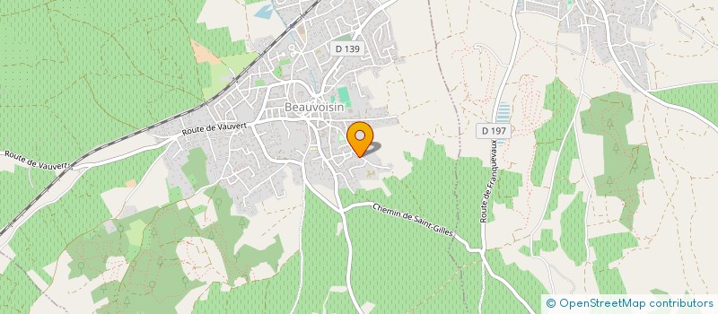 localisation de l'entreprise MONSIEUR JEAN-FRANCOIS LE GOFF  BEAUVOISIN