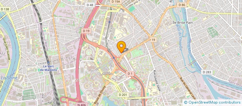 localisation de l'entreprise MONSIEUR JEAN-FRANCOIS LE HEN  CRETEIL