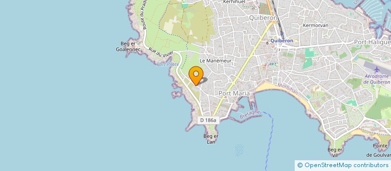localisation de l'entreprise MONSIEUR JEAN-FRANCOIS LE MEILLOUR à QUIBERON