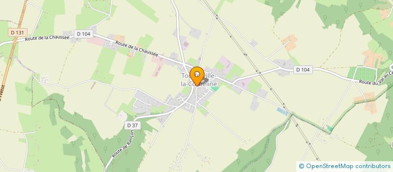 localisation de l'entreprise MONSIEUR JEAN-FRANCOIS LEBARON  TOUFFREVILLE-LA-CORBELINE