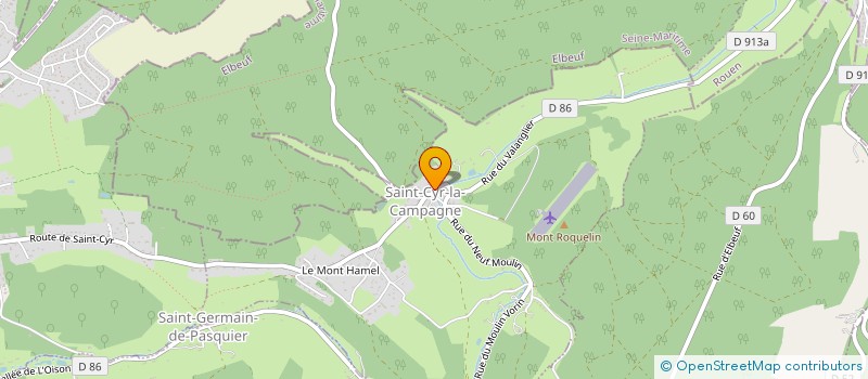 localisation de l'entreprise MONSIEUR JEAN-FRANCOIS LEBORGNE  SAINT-CYR-LA-CAMPAGNE