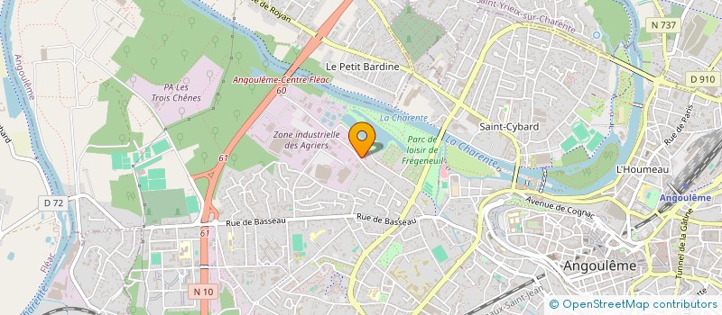 localisation de l'entreprise MONSIEUR JEAN-FRANCOIS LEBRAY à ANGOULEME