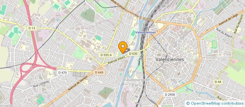localisation de l'entreprise MONSIEUR JEAN FRANCOIS LEBRUN à VALENCIENNES
