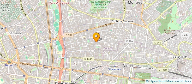 localisation de l'entreprise MONSIEUR JEAN-FRANCOIS LECLERC à MONTREUIL