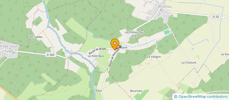 localisation de l'entreprise MONSIEUR JEAN FRANCOIS LECLERC  BRASLOU