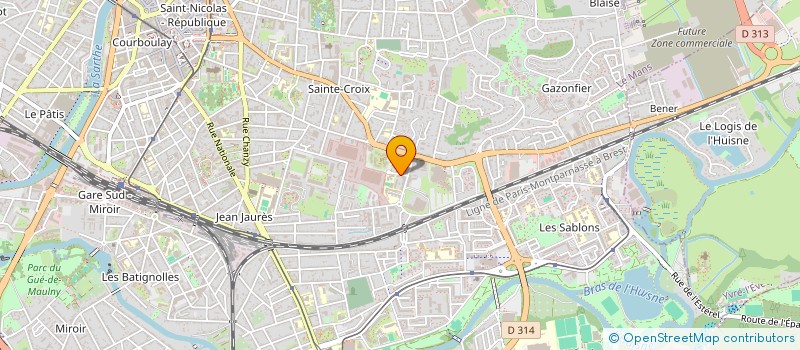 localisation de l'entreprise MONSIEUR JEAN-FRANCOIS LECLERCQ  LA QUEUE-EN-BRIE