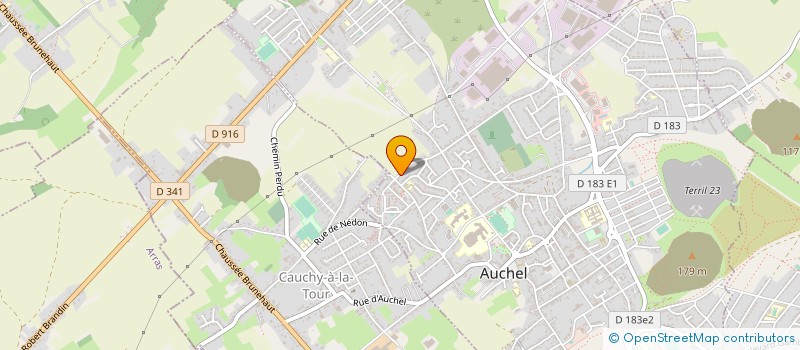 localisation de l'entreprise MONSIEUR JEAN-FRANCOIS LECOCQ à AUCHEL