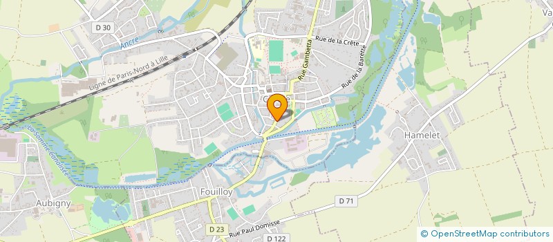 localisation de l'entreprise MONSIEUR JEAN-FRANCOIS LECOMTE  AMIENS