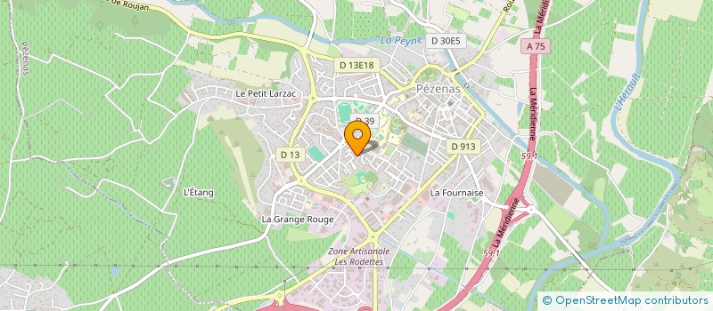 localisation de l'entreprise MONSIEUR JEAN-FRANCOIS LEFEBURE  ALIGNAN-DU-VENT