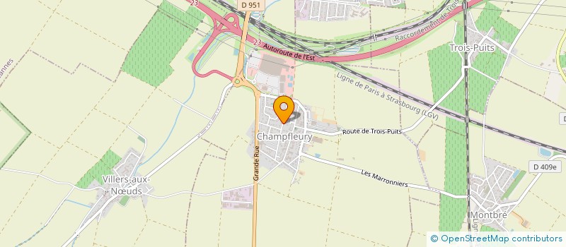 localisation de l'entreprise MONSIEUR JEAN-FRANCOIS LEGER  SACY