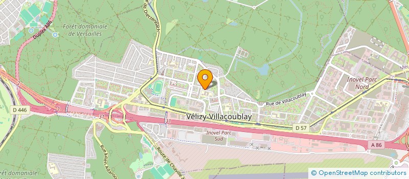 localisation de l'entreprise MONSIEUR JEAN FRANCOIS LEGRAND  VELIZY-VILLACOUBLAY