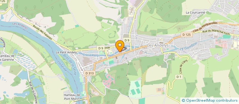 localisation de l'entreprise MONSIEUR JEAN-FRANCOIS LEMAIRE  LES ANDELYS