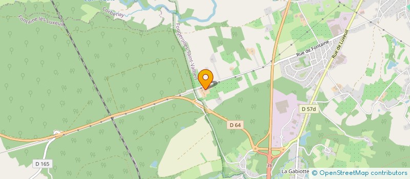 localisation de l'entreprise MONSIEUR JEAN-FRANCOIS LEMERCIER  FOUGEROLLES-SAINT-VALBERT