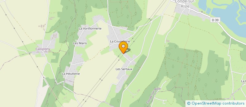 localisation de l'entreprise MONSIEUR JEAN-FRANCOIS LEMERCIER  CONDE-SUR-RISLE