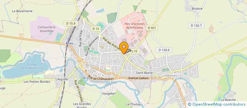localisation de l'entreprise MONSIEUR JEAN FRANCOIS LENFANT à BROU