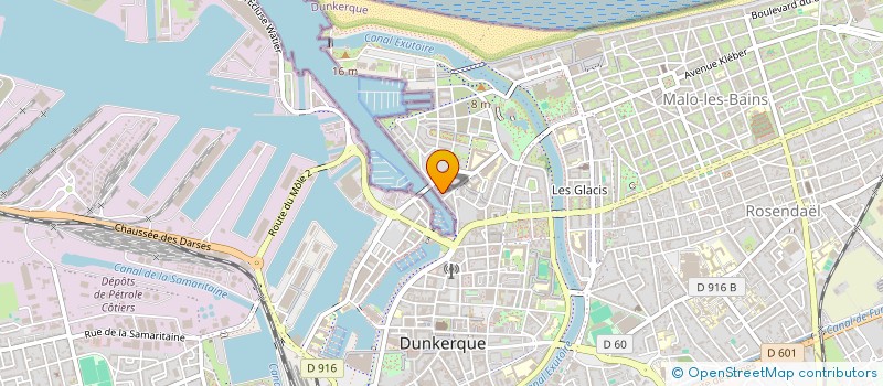 localisation de l'entreprise MONSIEUR JEAN-FRANCOIS LETALLE à DUNKERQUE