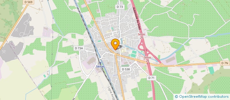 localisation de l'entreprise MONSIEUR JEAN FRANCOIS LEYMARIE  SENAS