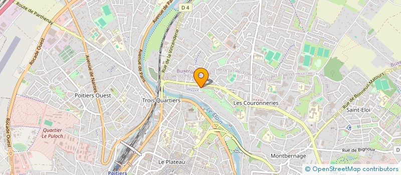 localisation de l'entreprise MONSIEUR JEAN-FRANCOIS LIGNOU  POITIERS