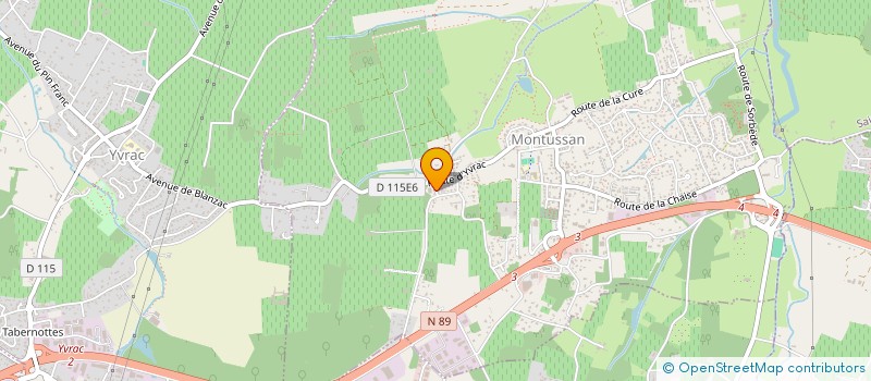 localisation de l'entreprise MONSIEUR JEAN FRANCOIS LOISON  MONTUSSAN