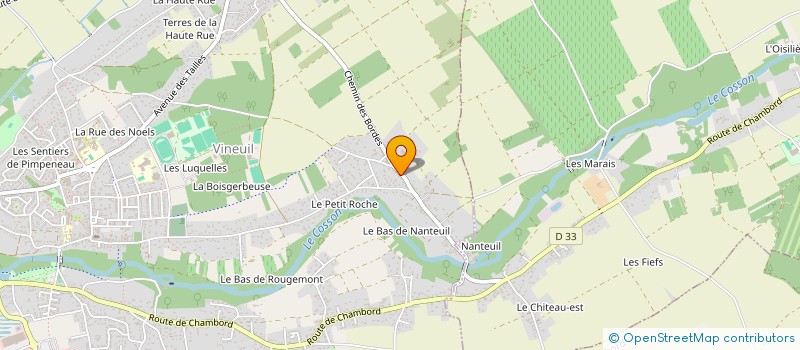 localisation de l'entreprise MONSIEUR JEAN-FRANCOIS LOMET à VINEUIL