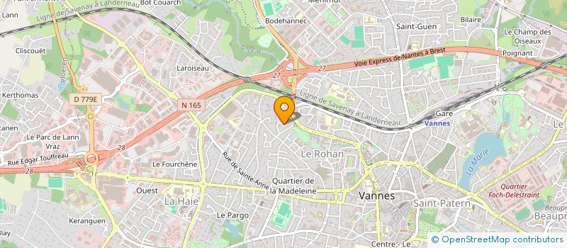 localisation de l'entreprise MONSIEUR JEAN-FRANCOIS LOUER à VANNES