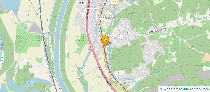 localisation de l'entreprise MONSIEUR JEAN-FRANCOIS LOUIS  MONDRAGON