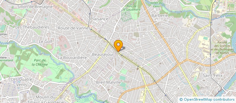 localisation de l'entreprise MONSIEUR JEAN-FRANCOIS LOUIS à NANTES