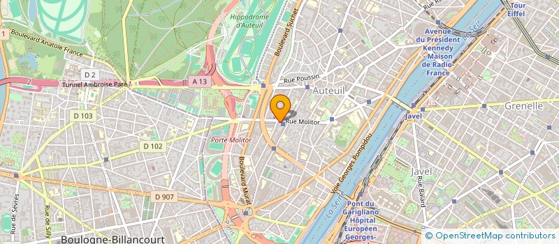 localisation de l'entreprise MONSIEUR JEAN-FRANCOIS LOUP  PARIS