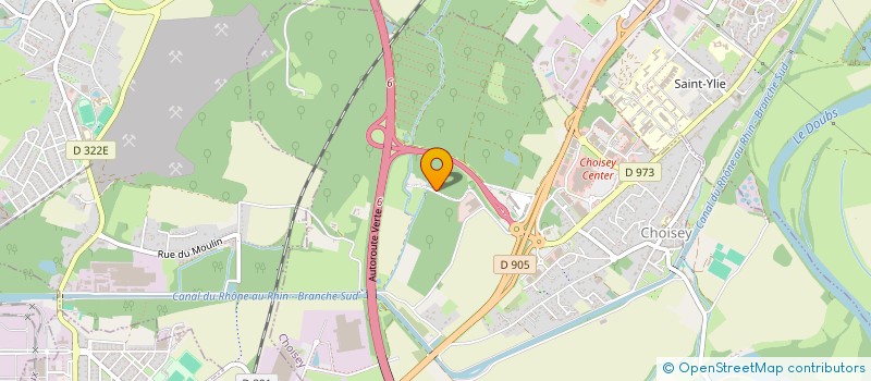 localisation de l'entreprise MONSIEUR JEAN FRANCOIS LOUVRIER  CHOISEY