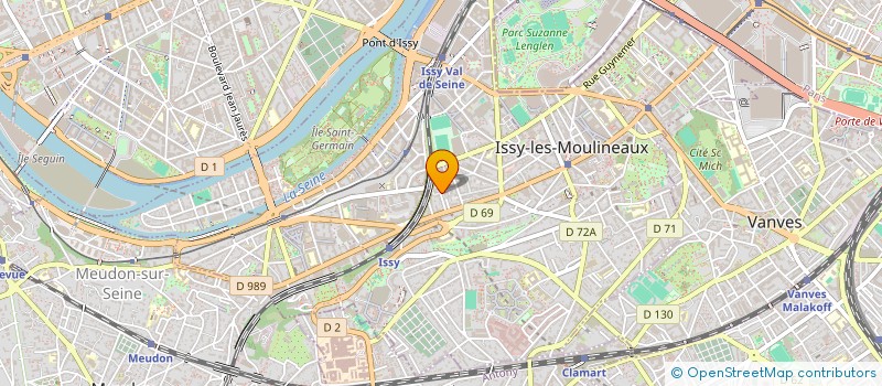 localisation de l'entreprise MONSIEUR JEAN-FRANCOIS LUC à ISSY-LES-MOULINEAUX