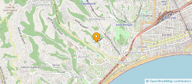 localisation de l'entreprise MONSIEUR JEAN-FRANCOIS LUCIANI à BASTIA